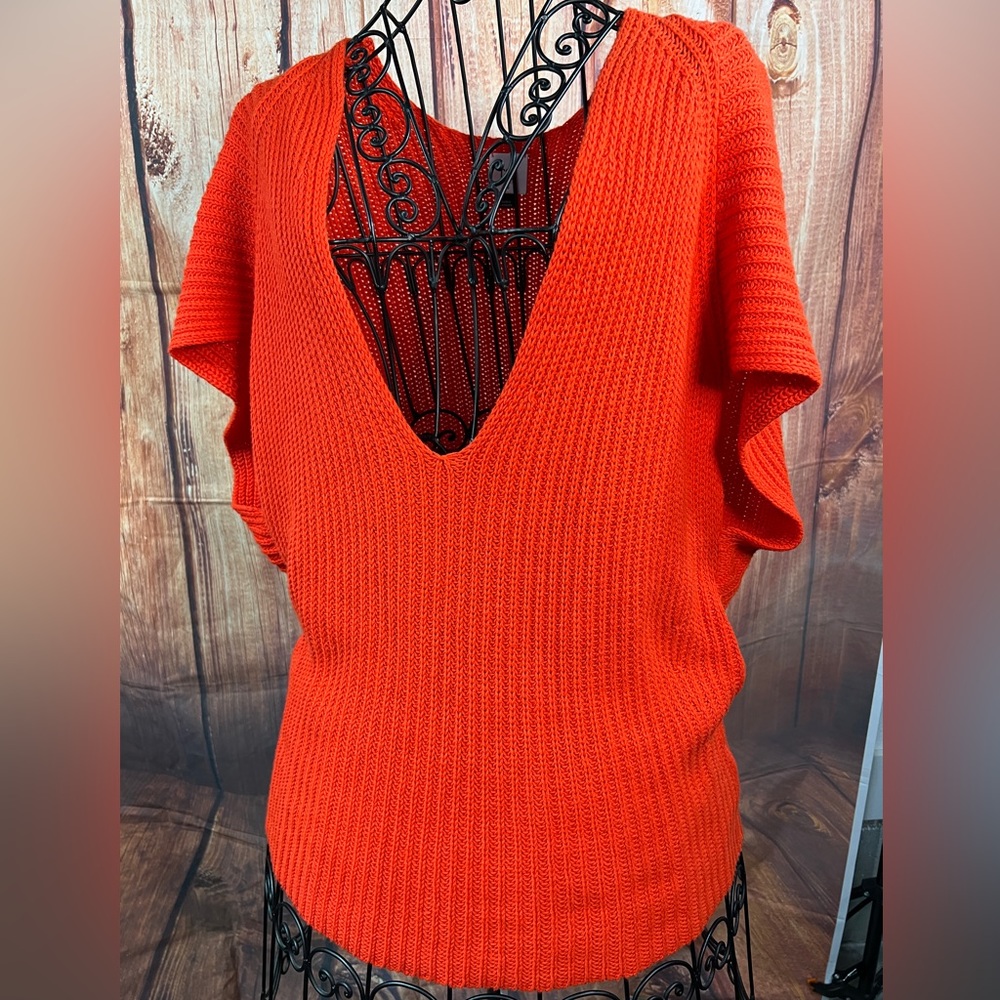 😎2for30 CABI Ruby Red Pullover Sweater size S